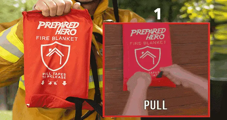 Prepared Hero Fire Blanket